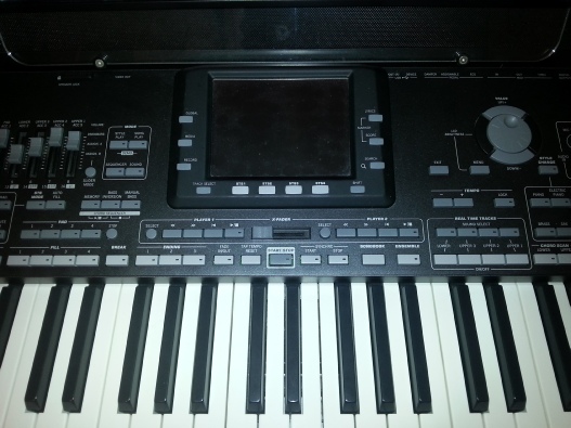 Composition musicale au studio